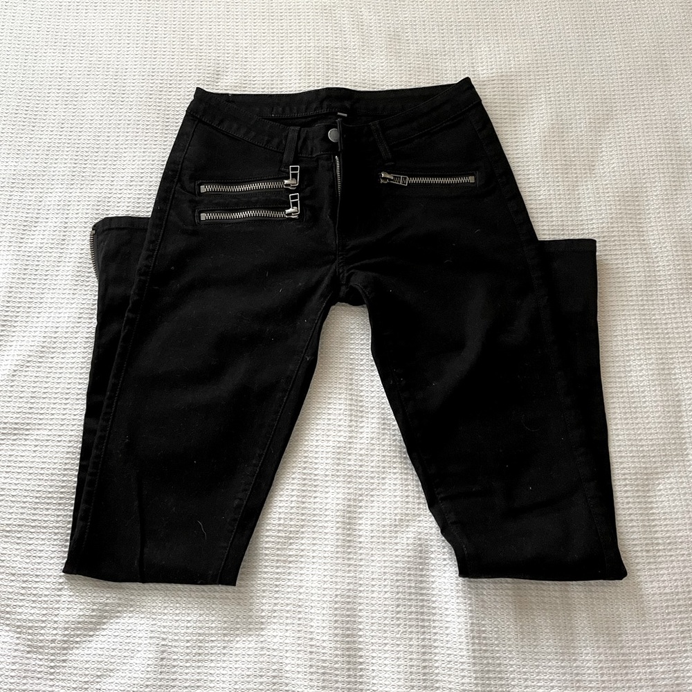 carmar zippered jeans